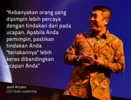 Menjadi Teladan Dengan Perbuatan