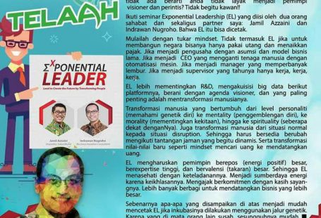 TELAAH EXPONENTIAL LEADERSHIP
